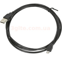 Кабель micro USB 1 метр черный